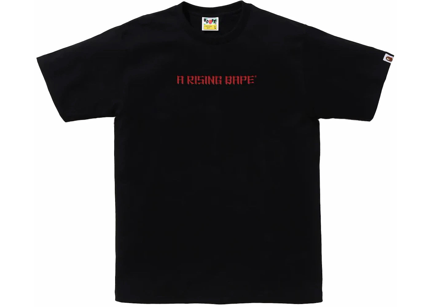 BAPE A Rising BAPE Dragon Tee Black