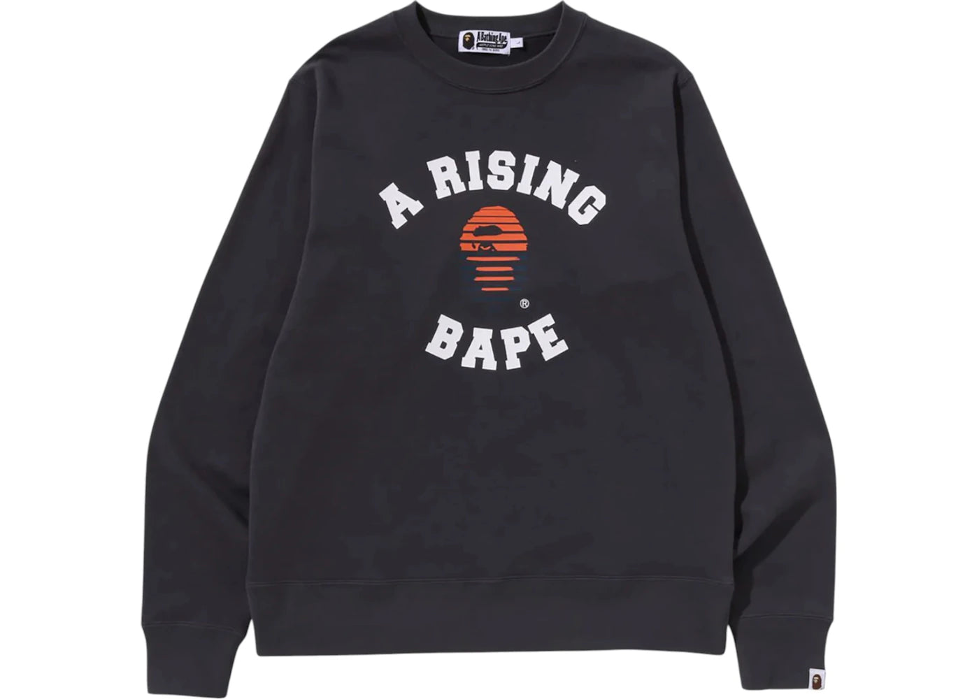 BAPE A Rising Bape Sweatshirt Black
