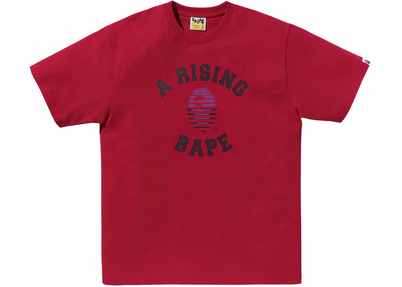 BAPE A Rising Bape Tee Purple