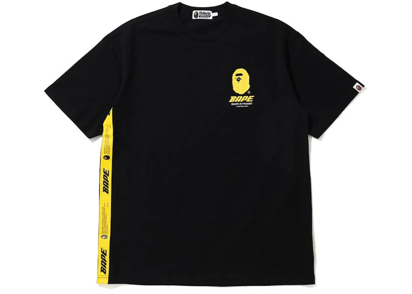 BAPE A(B)Ape In Transit Oversized Tee Black