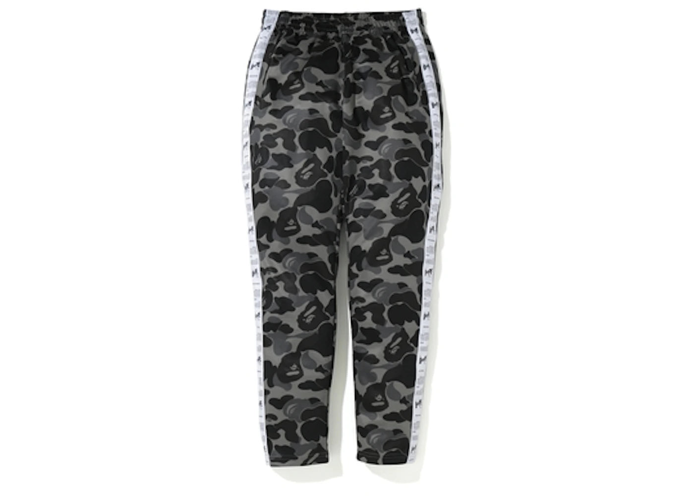 BAPE ABC Bapesta Tape Jersey Pants Black