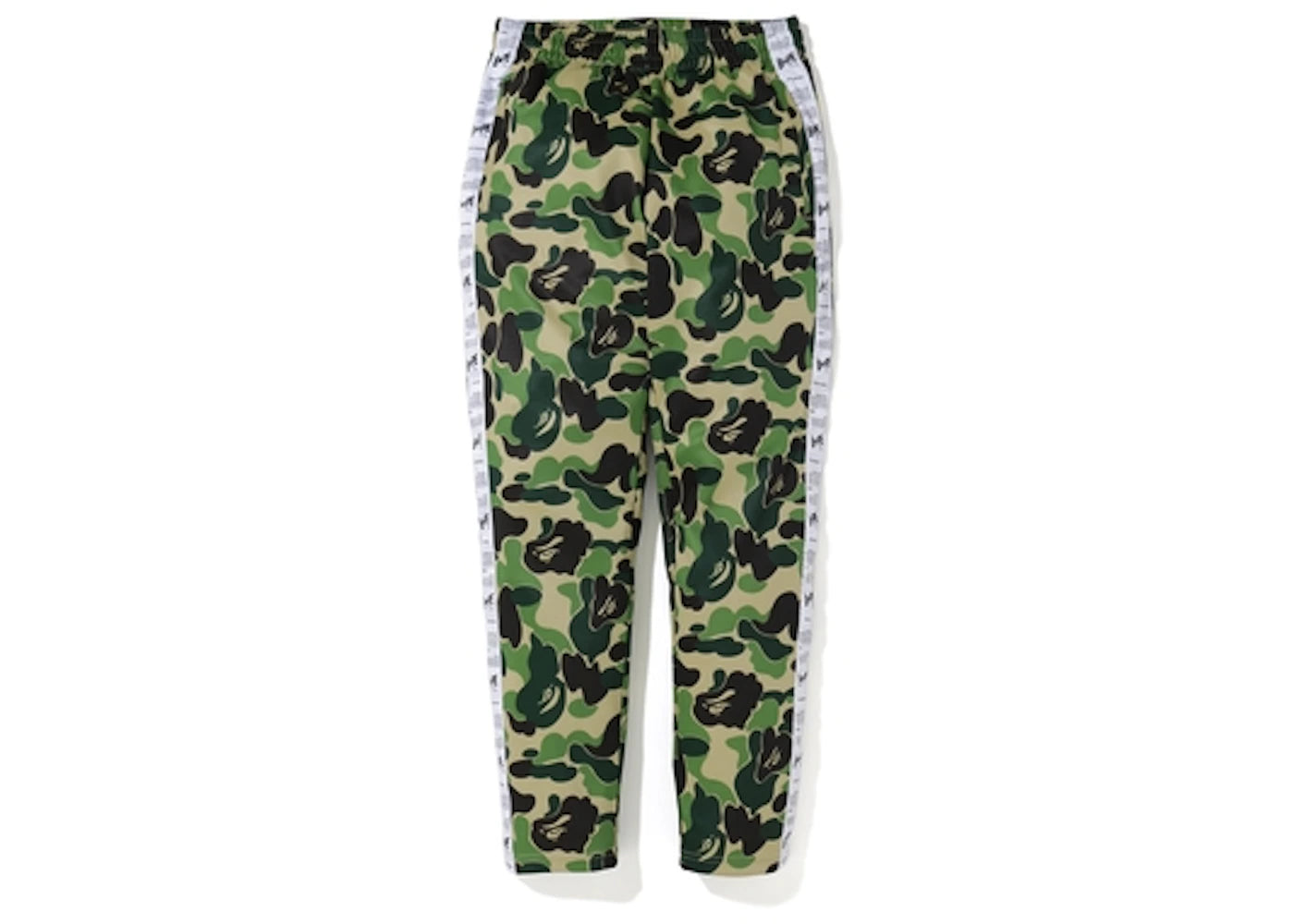BAPE ABC Bapesta Tape Jersey Pants Green