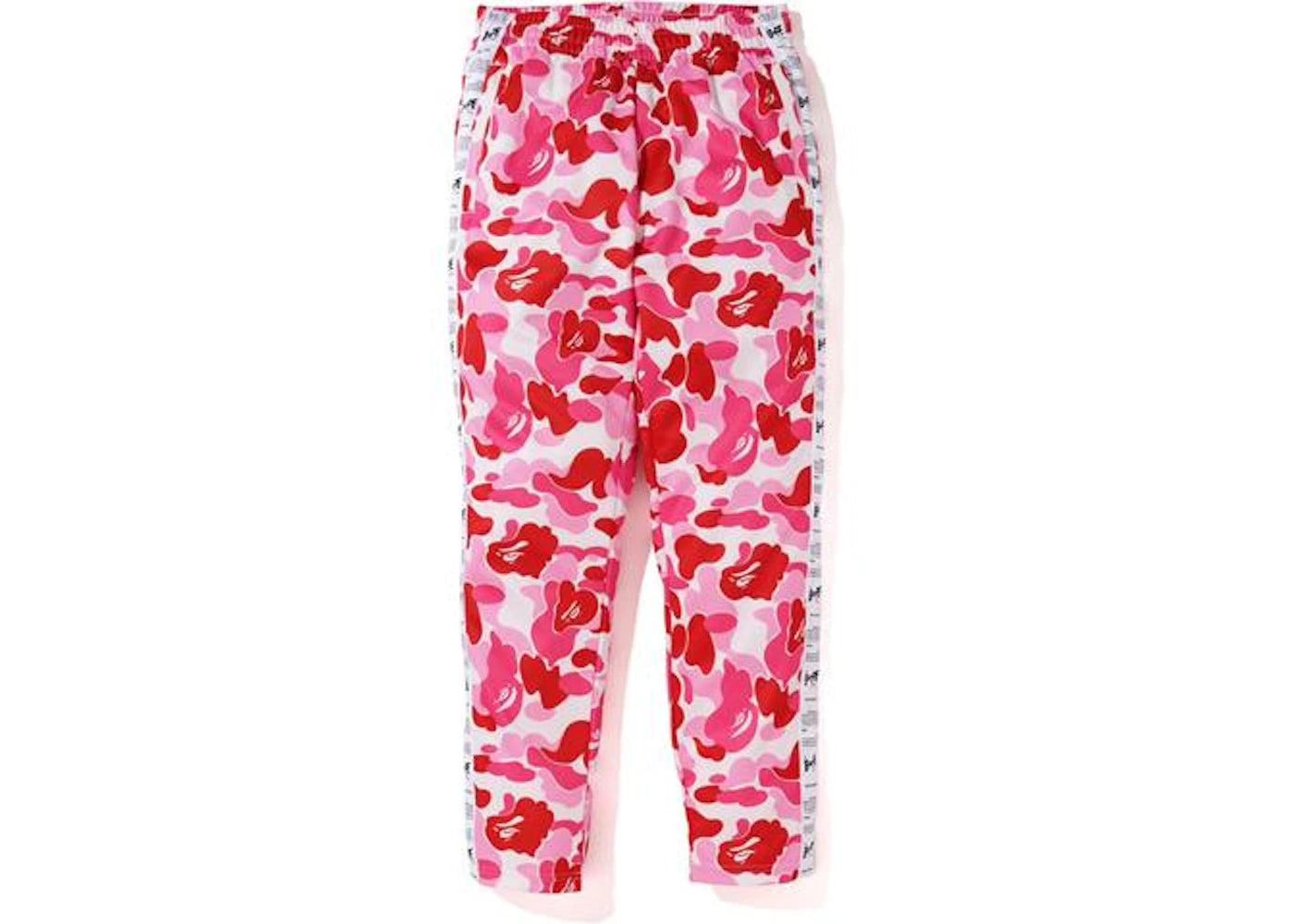 BAPE ABC Bapesta Tape Jersey Pants Pink