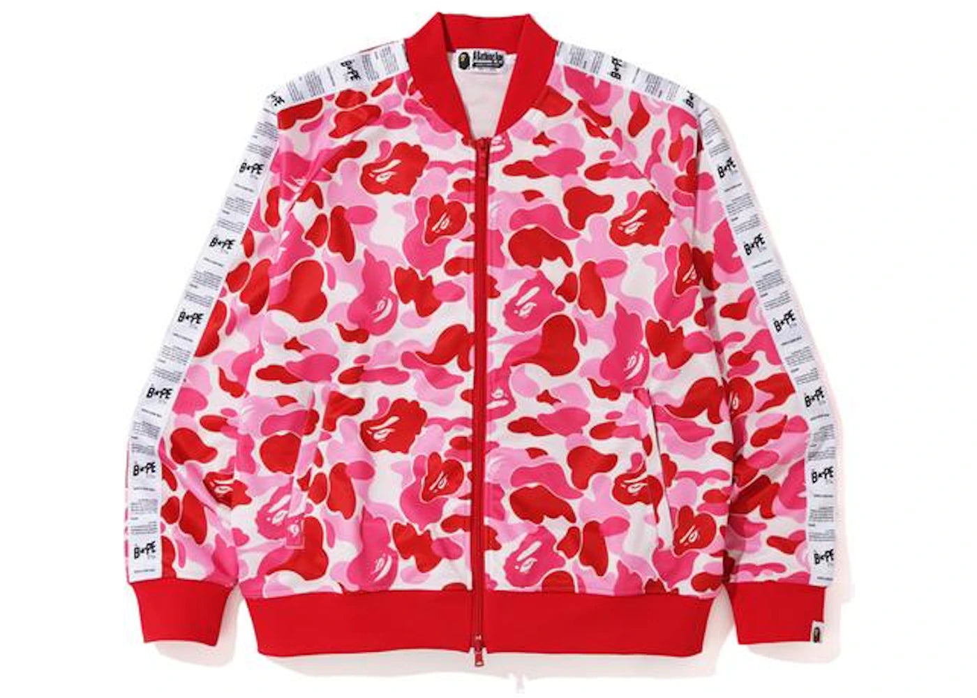 BAPE ABC Bapesta Tape Jersey Top Pink