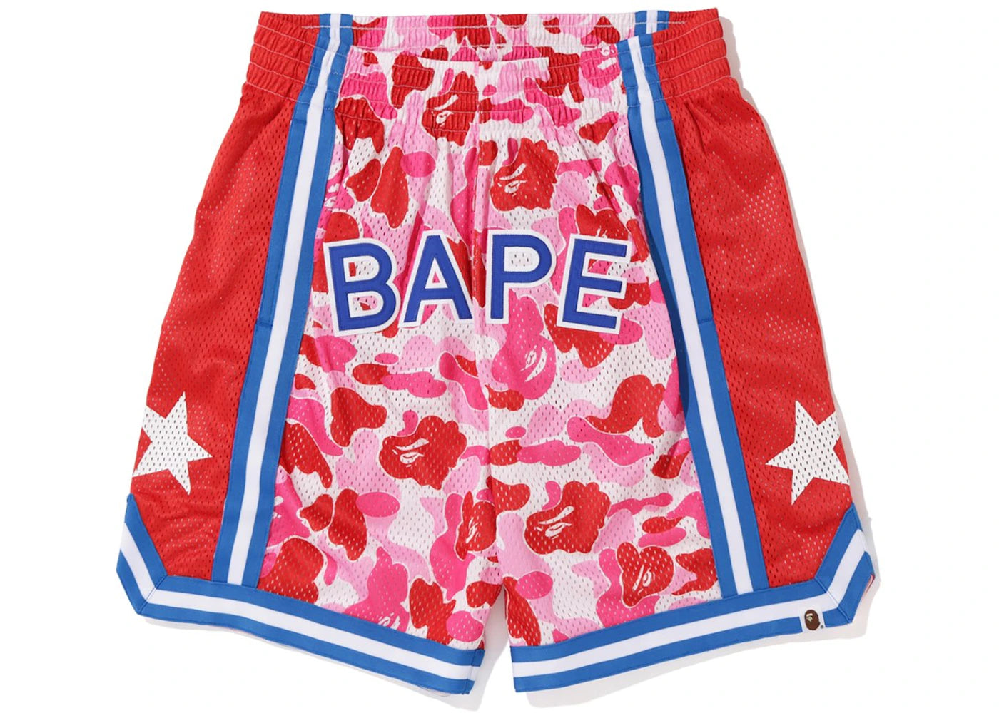 BAPE ABC Basketball Shorts Pink