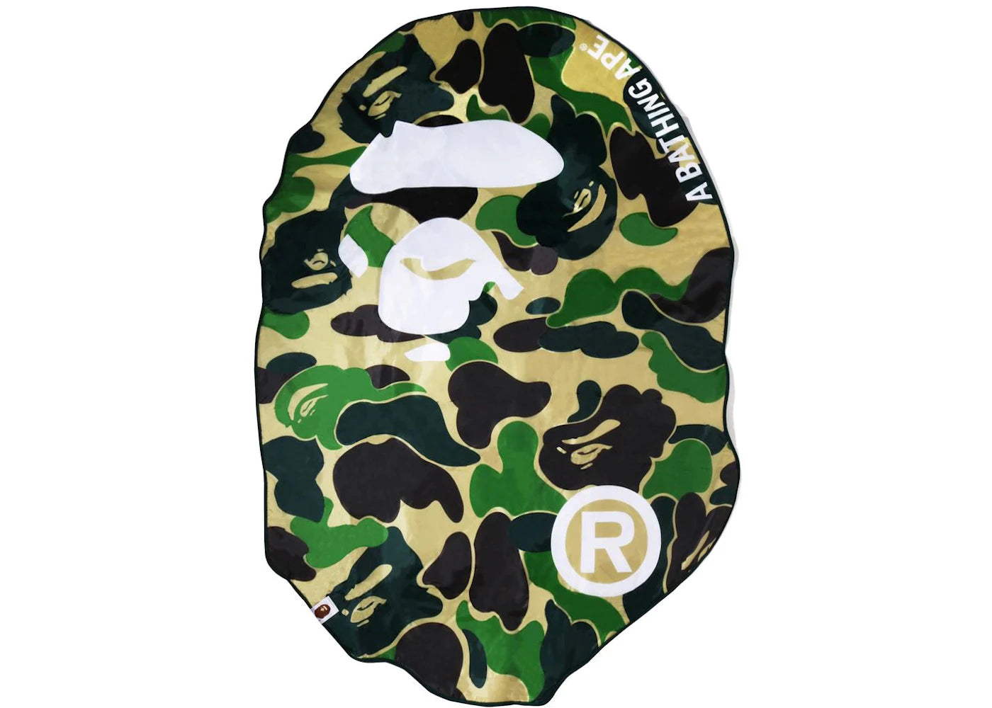 BAPE ABC Camo Ape Head Picnic Seat Green