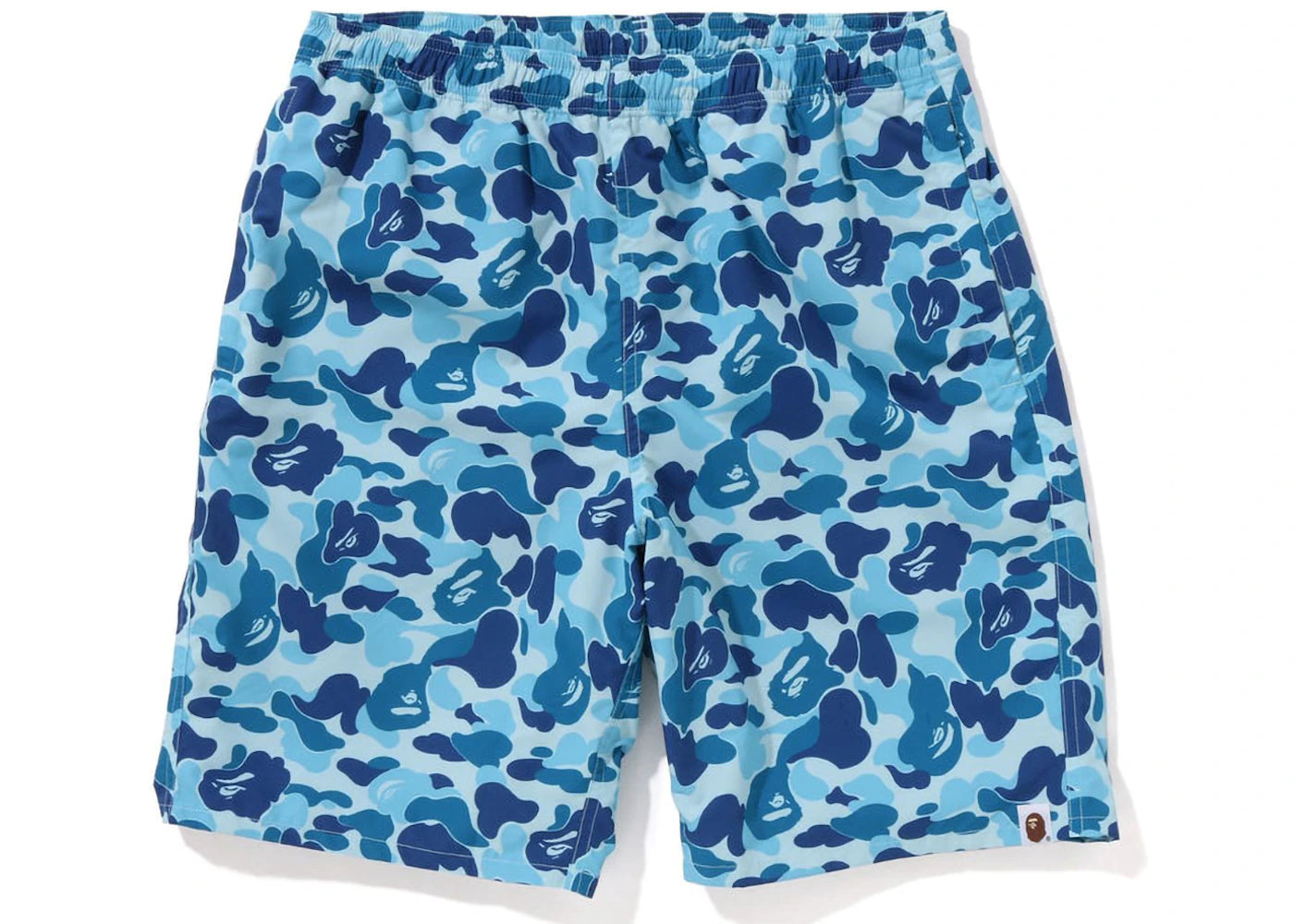 BAPE ABC Camo Beach Shorts (SS23) Blue