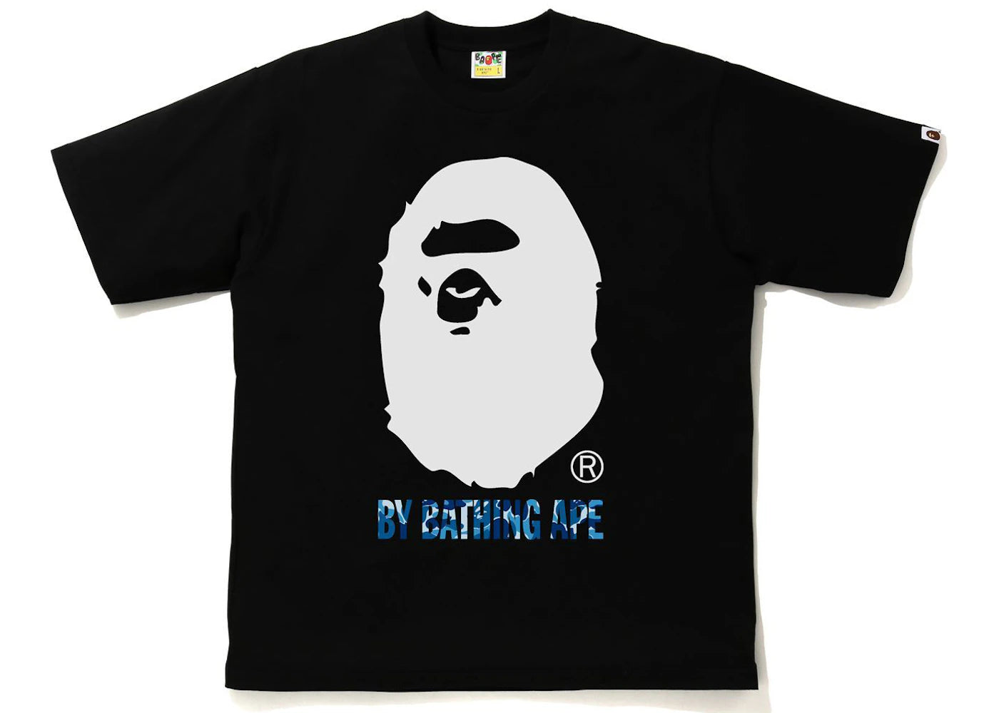 BAPE ABC Camo By Bathing Ape Relaxed Fit Tee Black/Blue