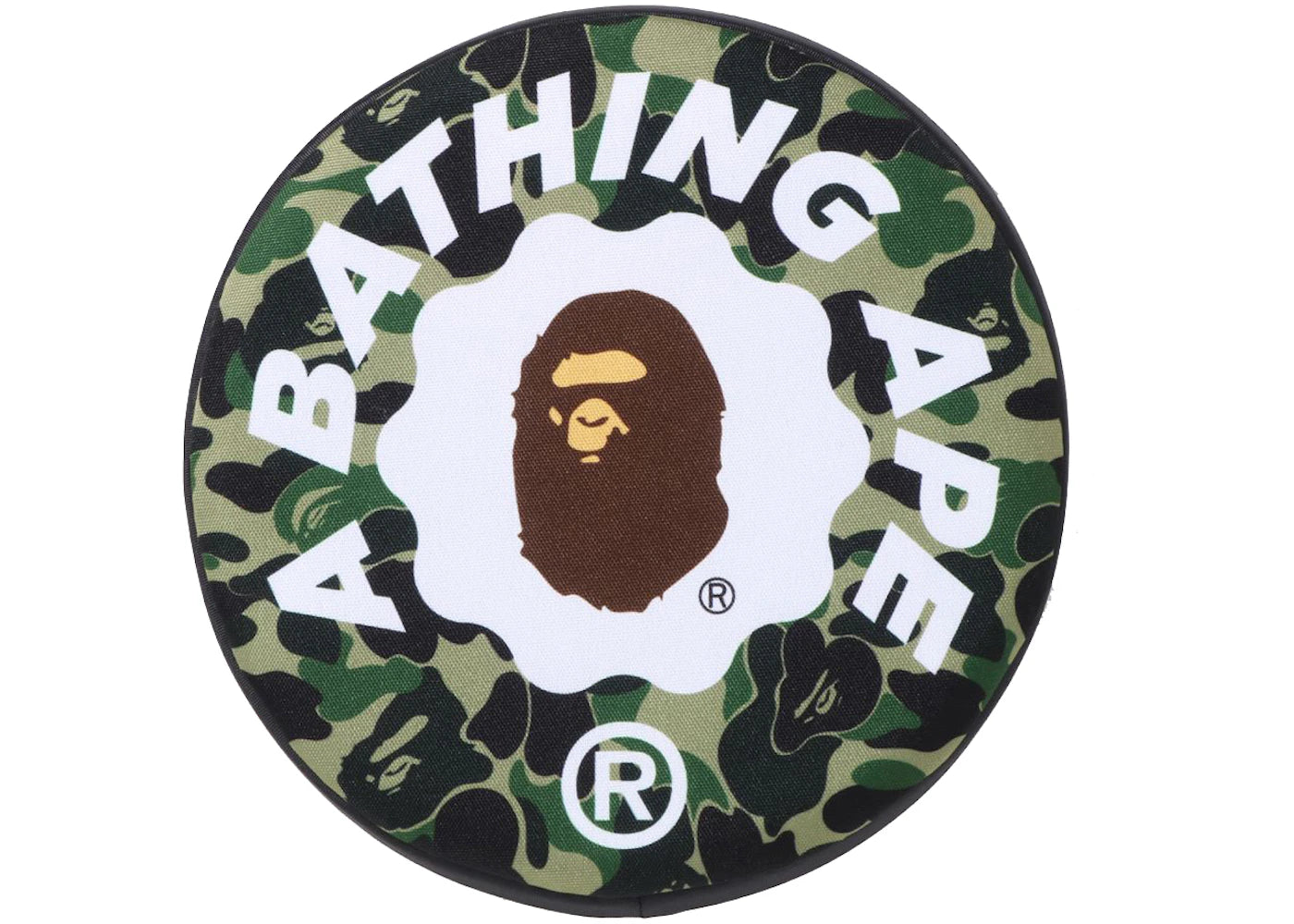 BAPE ABC Camo Dodgebee Flying Disc 270 Disc Green