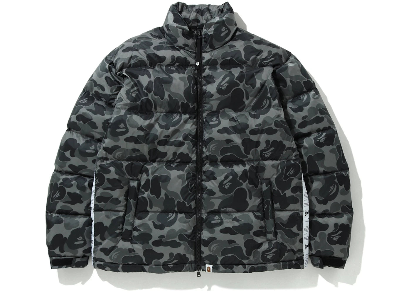 BAPE ABC Camo Down Jacket Black