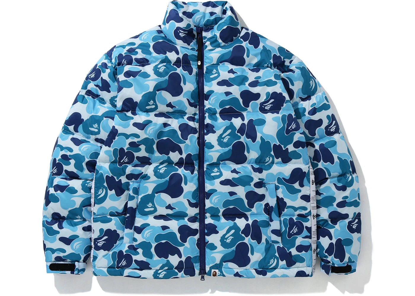 BAPE ABC Camo Down Jacket Blue