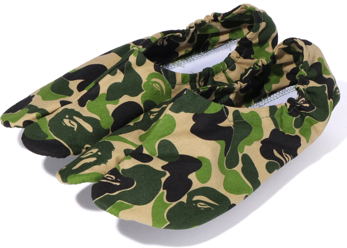 BAPE ABC Camo Japanese Socks Green