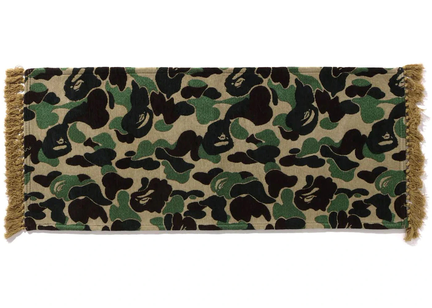 BAPE ABC Camo Kitchen Rug Green