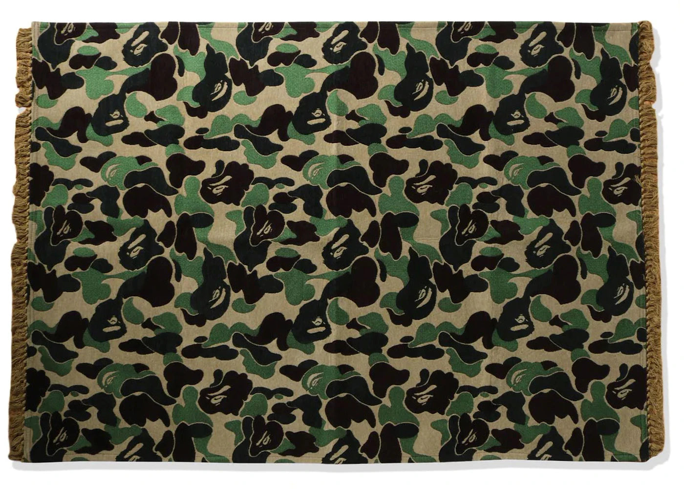 BAPE ABC Camo Large Rug Green