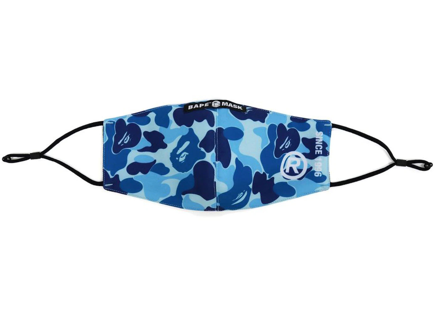 BAPE ABC Camo Logo Mask (SS21) Blue