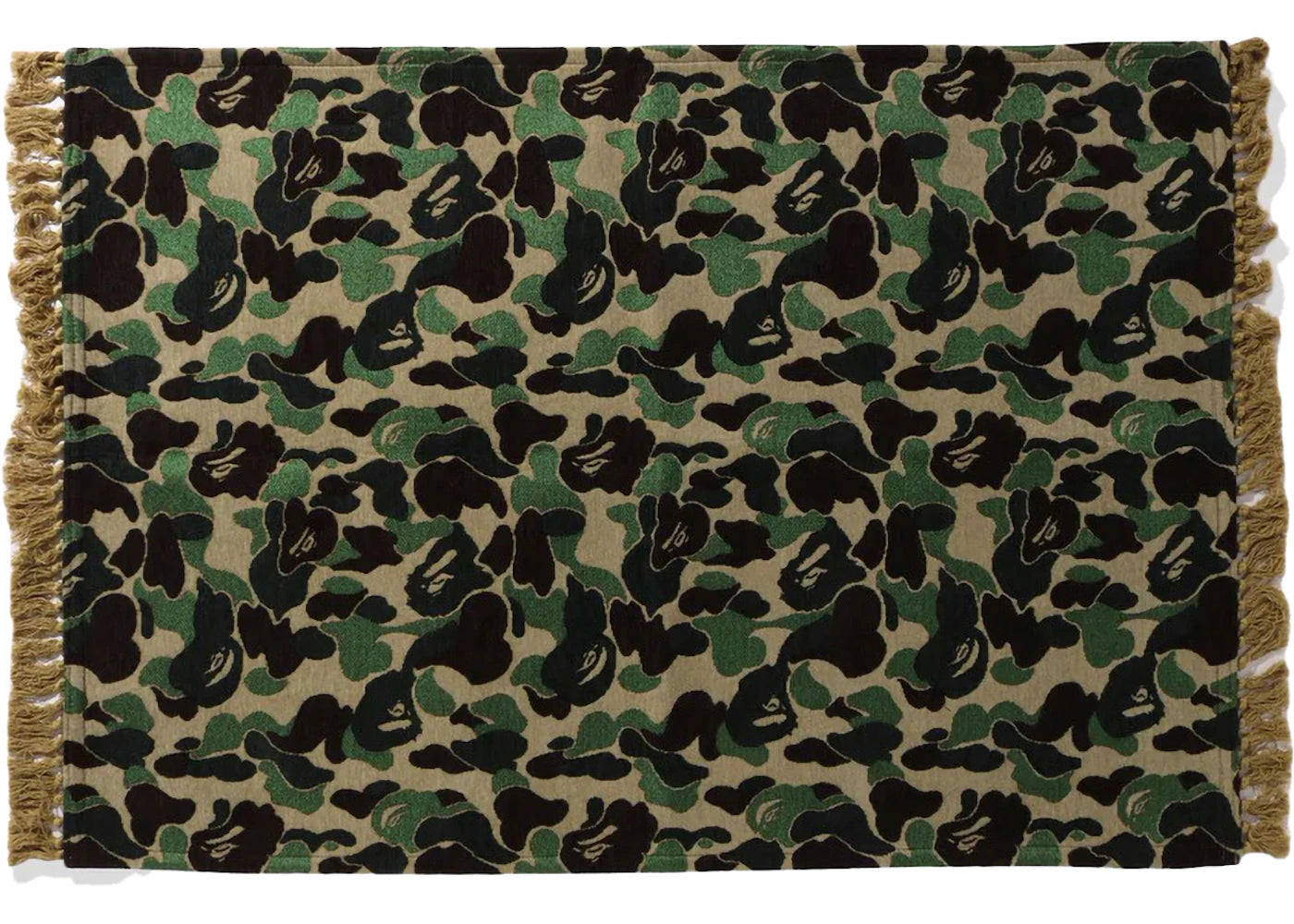 BAPE ABC Camo Medium Rug Green
