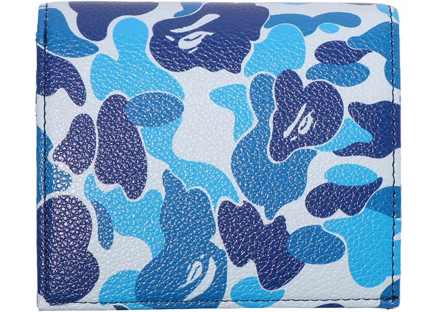 BAPE ABC Camo Mini Wallet Blue