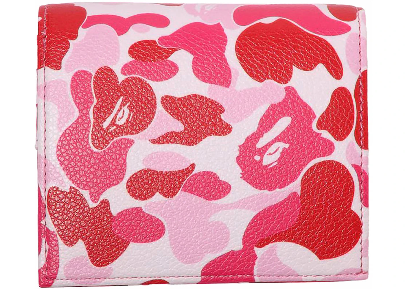 BAPE ABC Camo Mini Wallet Pink