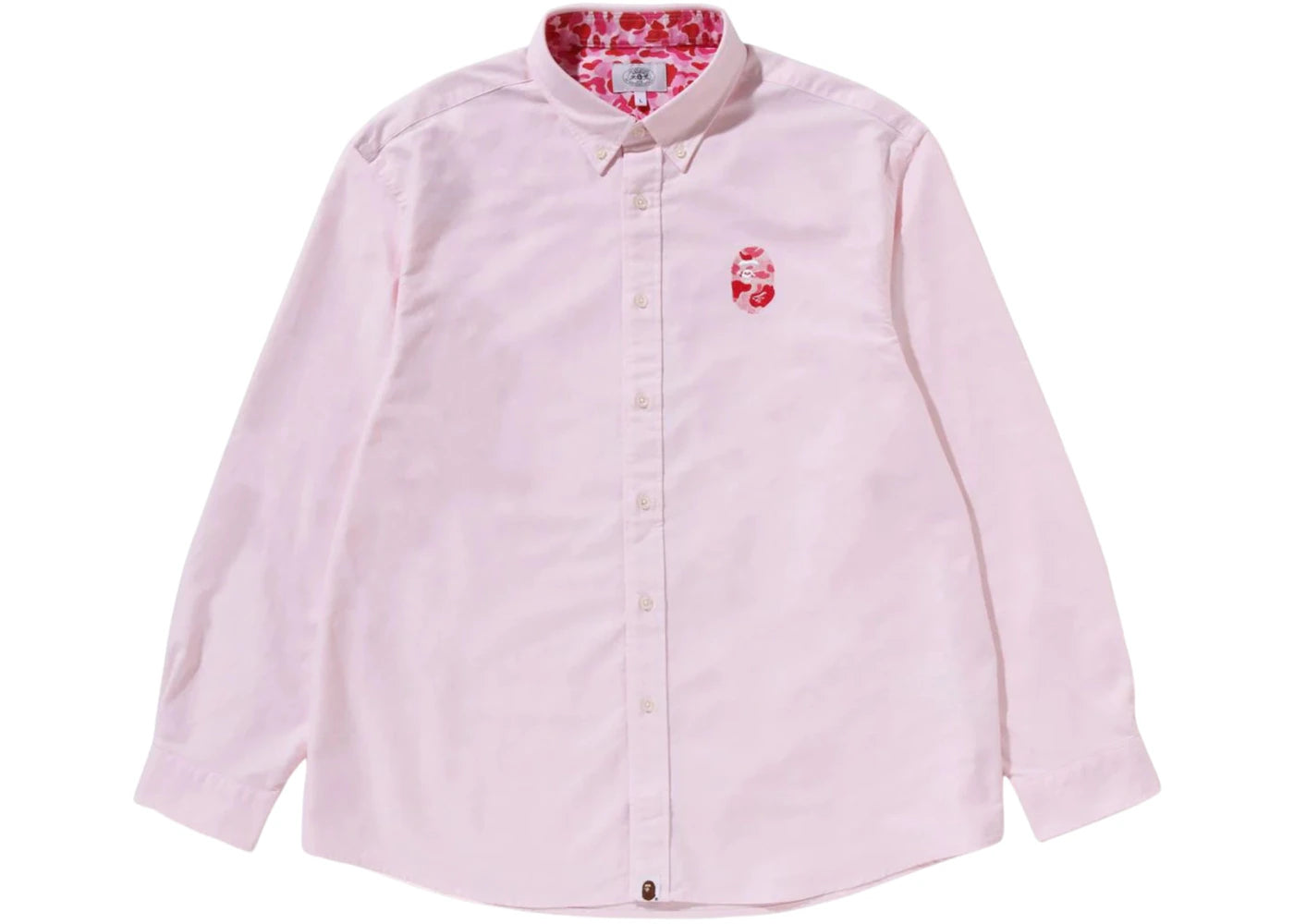 BAPE ABC Camo One Point Shirt Pink