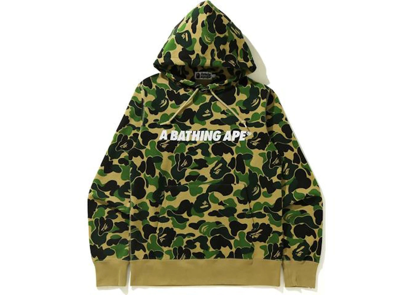 BAPE ABC Camo Pullover Hoodie (SS21) Green