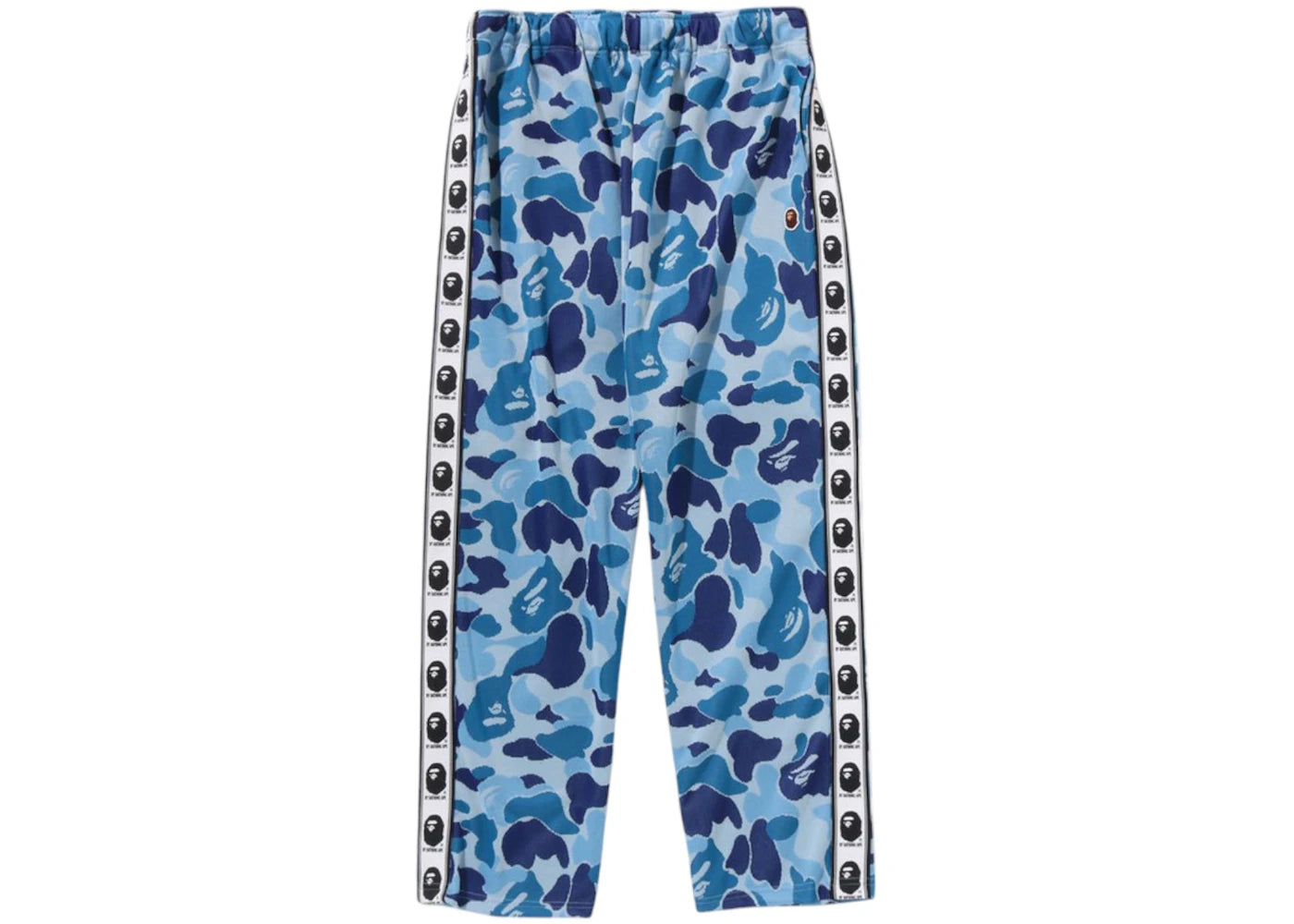 BAPE ABC Camo Relaxed Fit Track Pants Blue