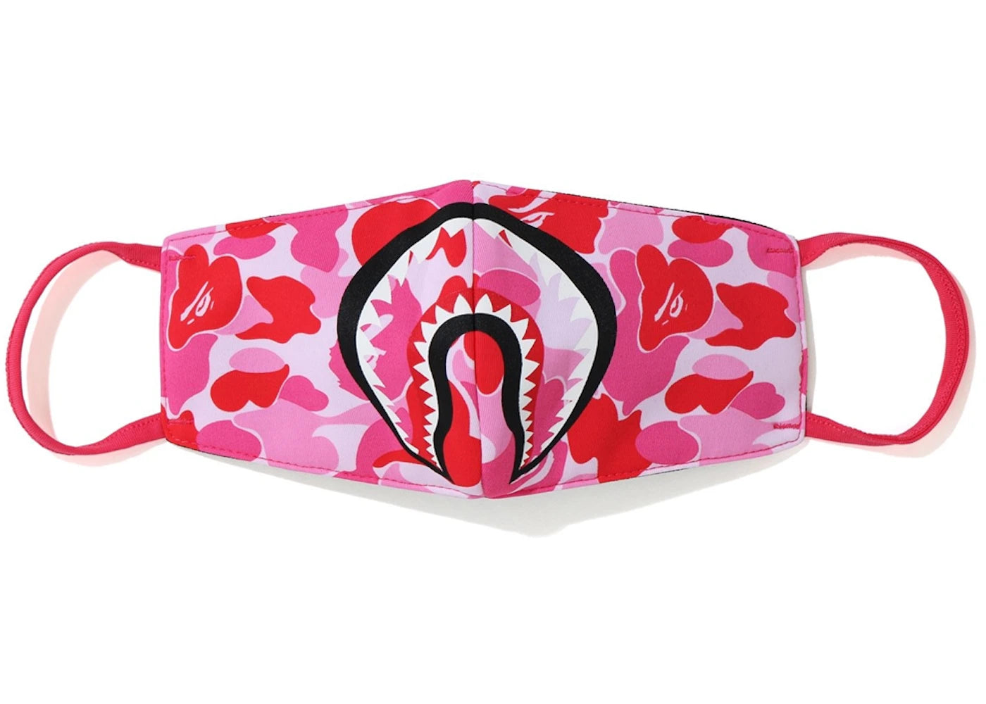 BAPE ABC Camo Shark Mask (SS20) Pink