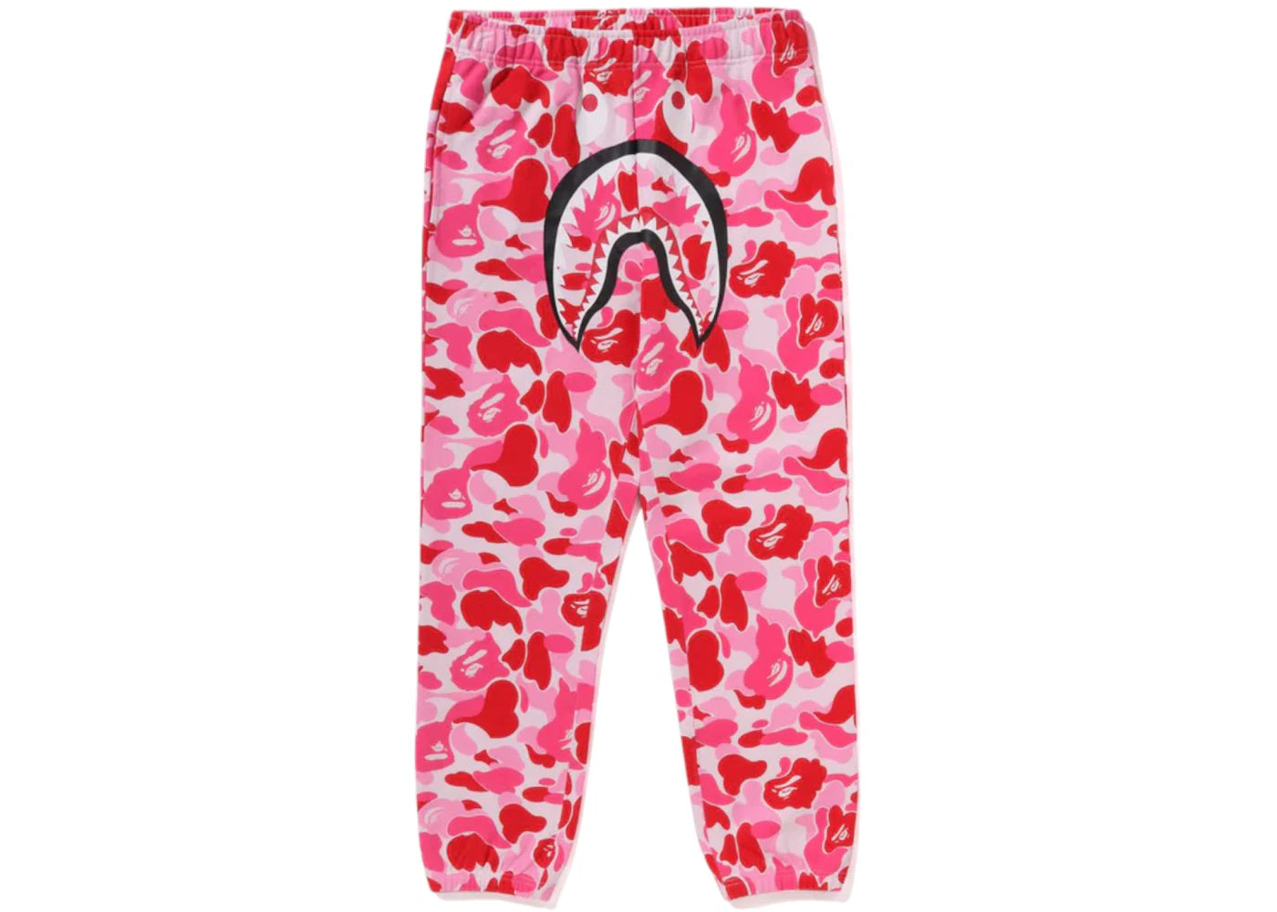 BAPE ABC Camo Shark Regular Fit Sweat Pants Pink