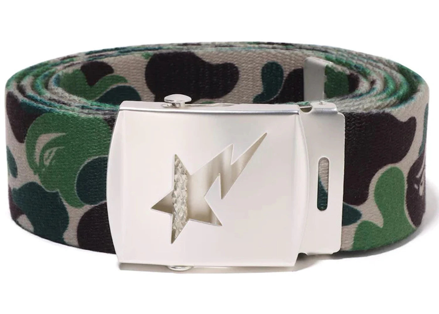 BAPE ABC Camo Sta GI Belt Green