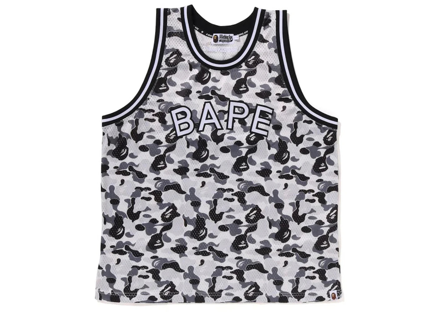 BAPE ABC Camo Tank Top Grey
