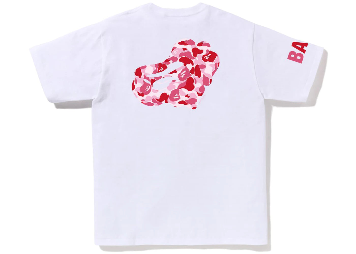 BAPE ABC Camo Tee White/Pink