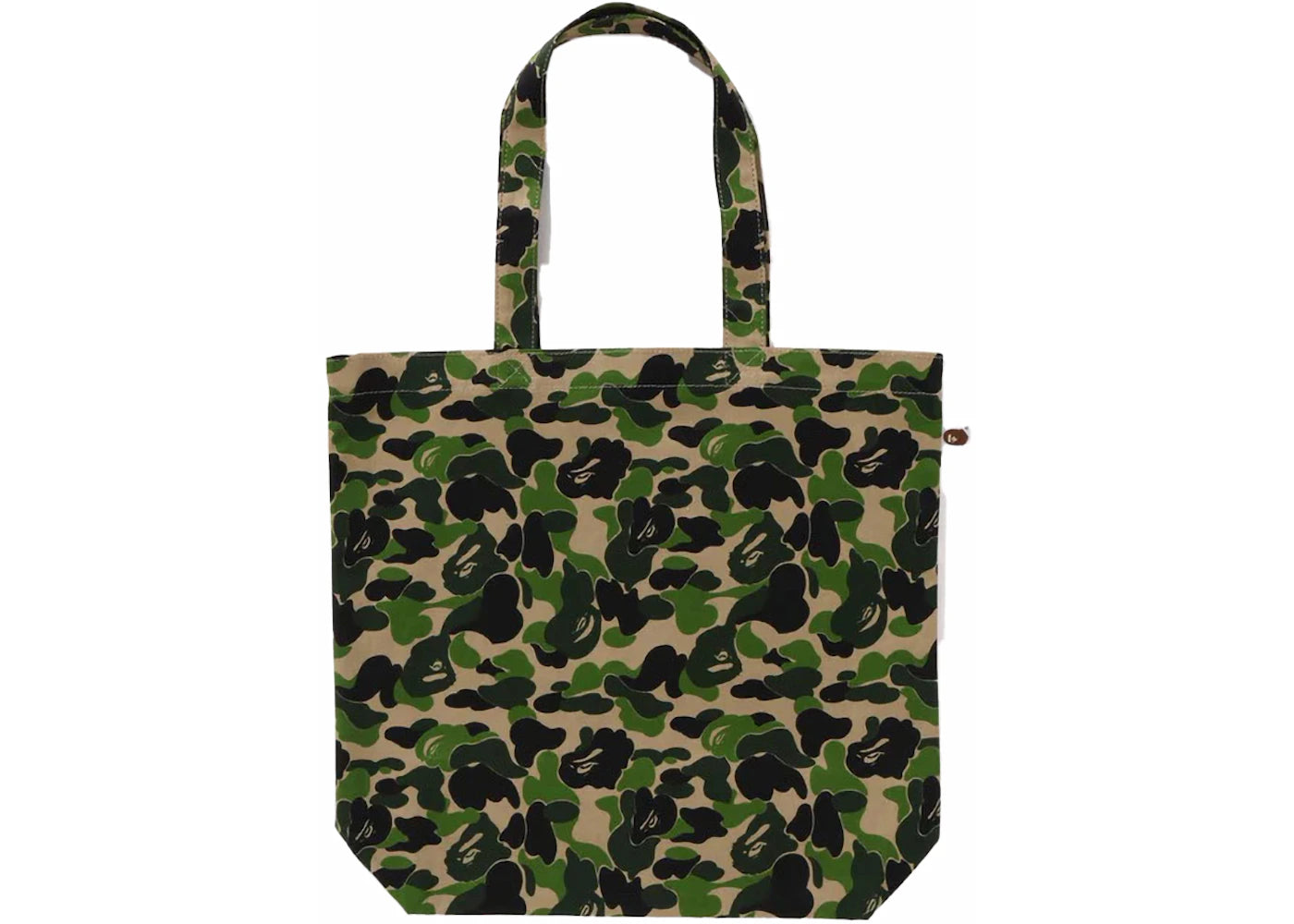 BAPE ABC Camo Tote Bag Green