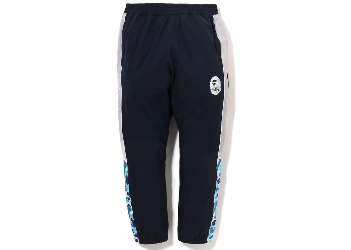 BAPE ABC Camo Track Pants Navy Blue