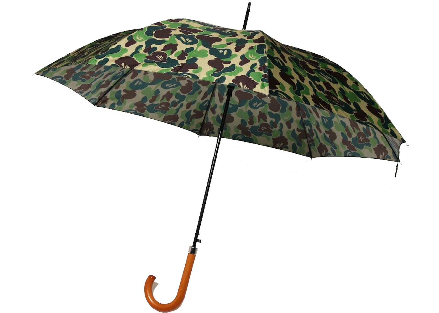BAPE ABC Camo Umbrella Green
