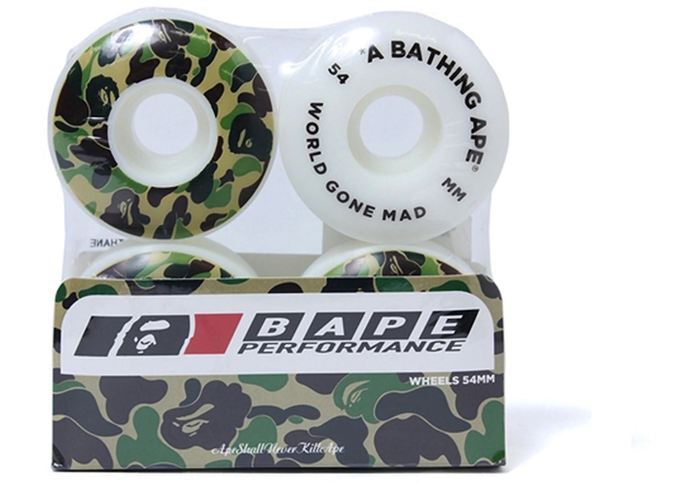 BAPE ABC Camo Wheels Green