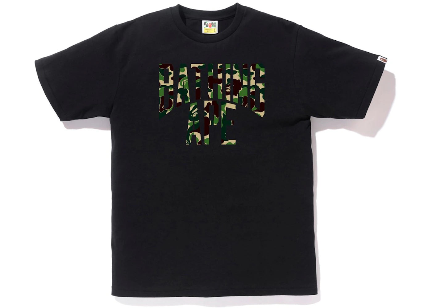 BAPE ABC NYC Logo Tee Black/Green