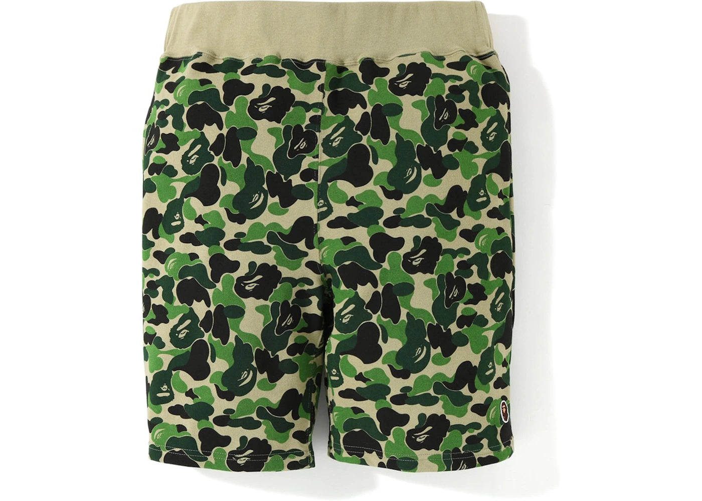 BAPE ABC One Point Sweat Shorts Green