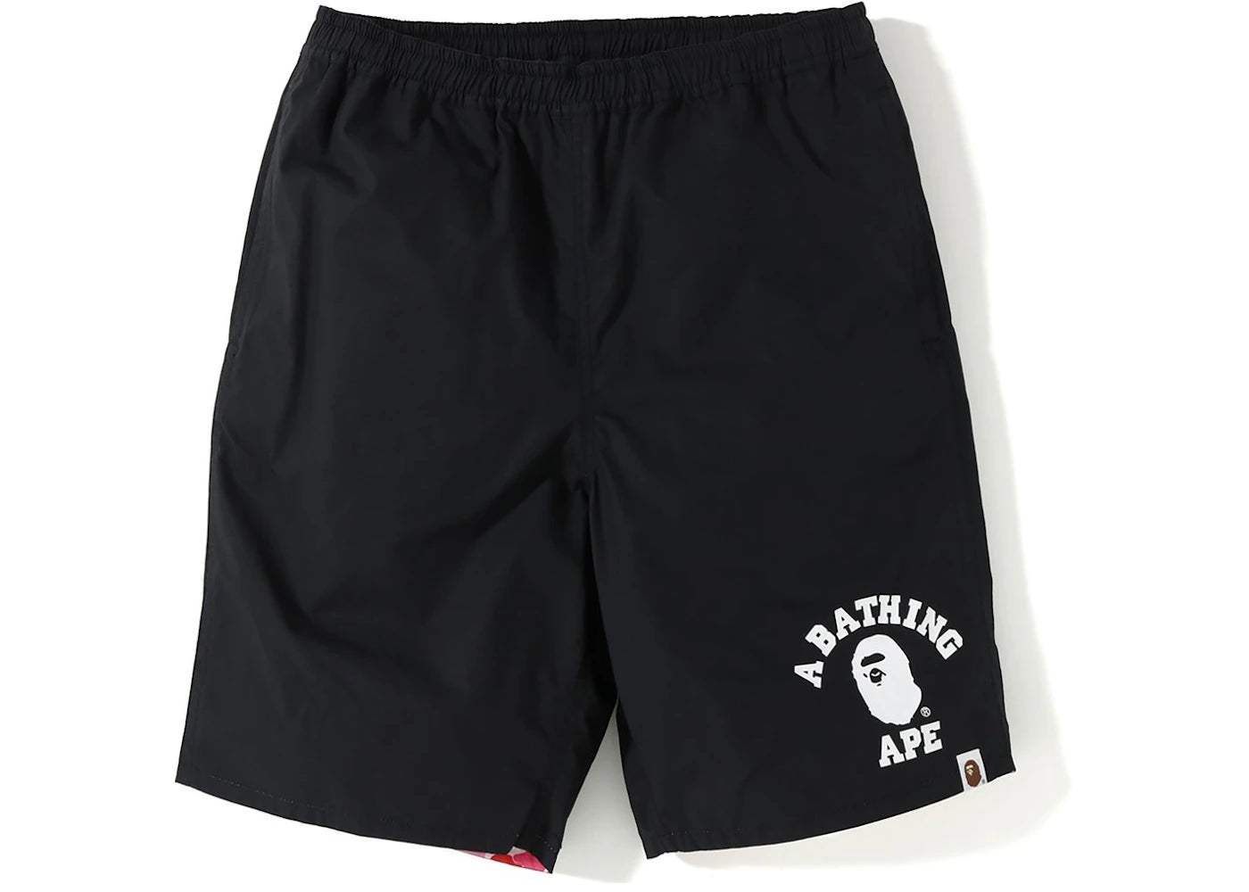 BAPE ABC Reversible Shorts Black/Pink