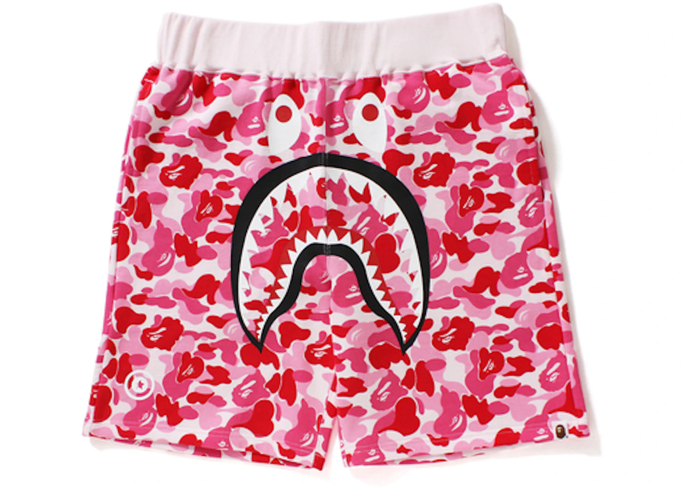 BAPE ABC Shark Sweat Shorts Pink