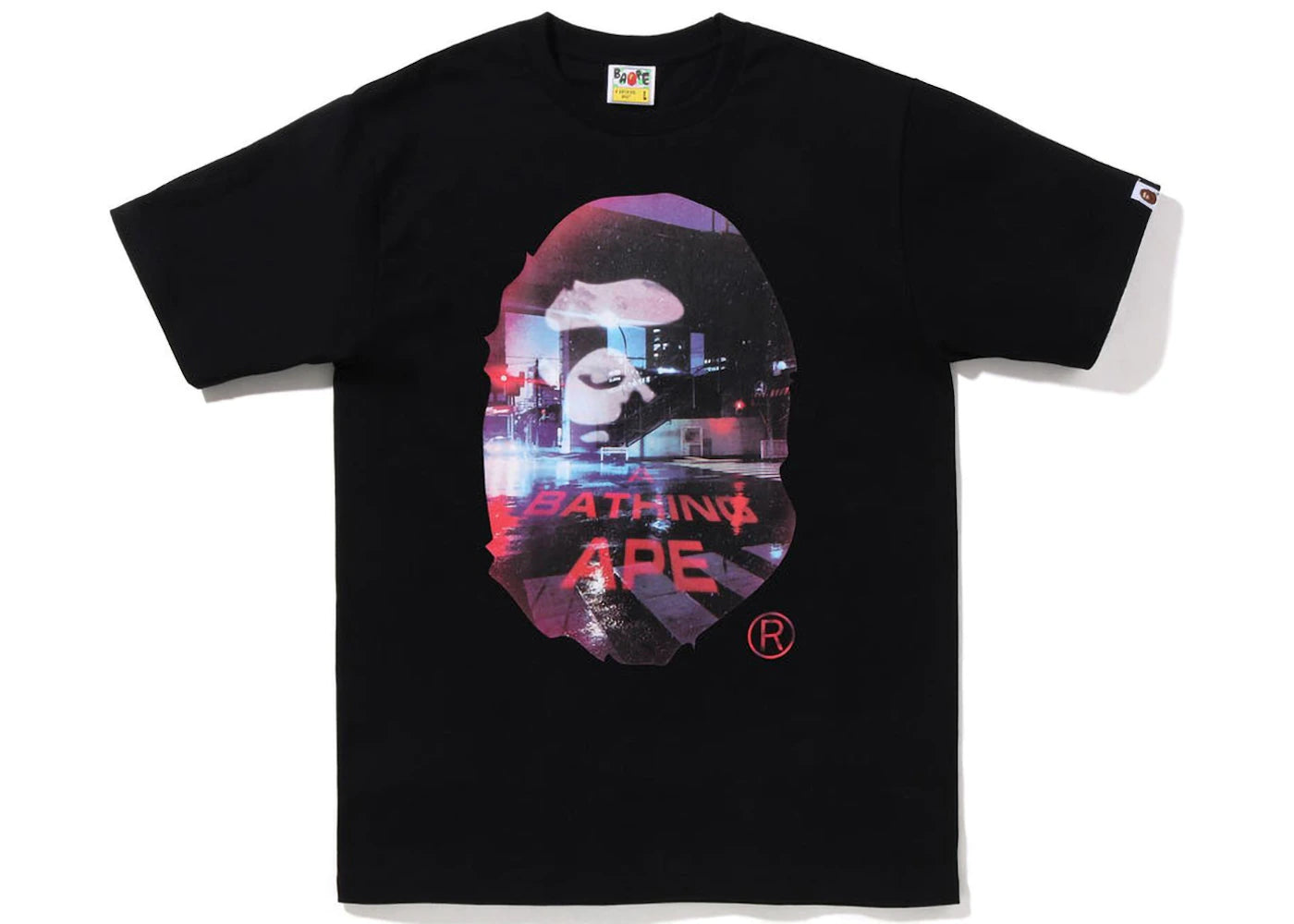 BAPE Ape Back Street Tee Black