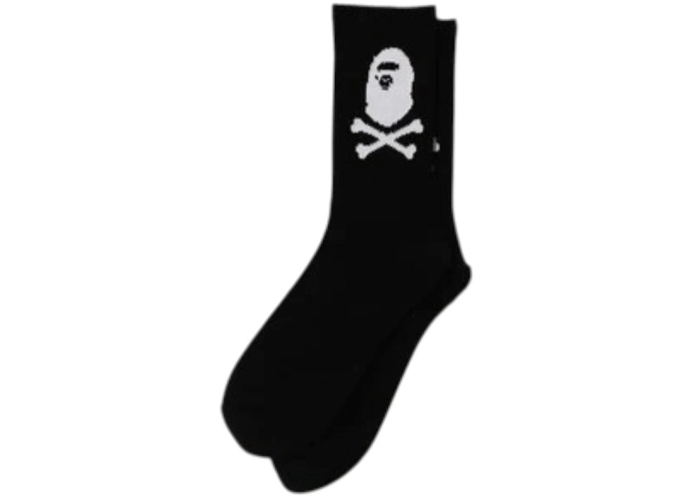BAPE Ape Crossbone Socks Black