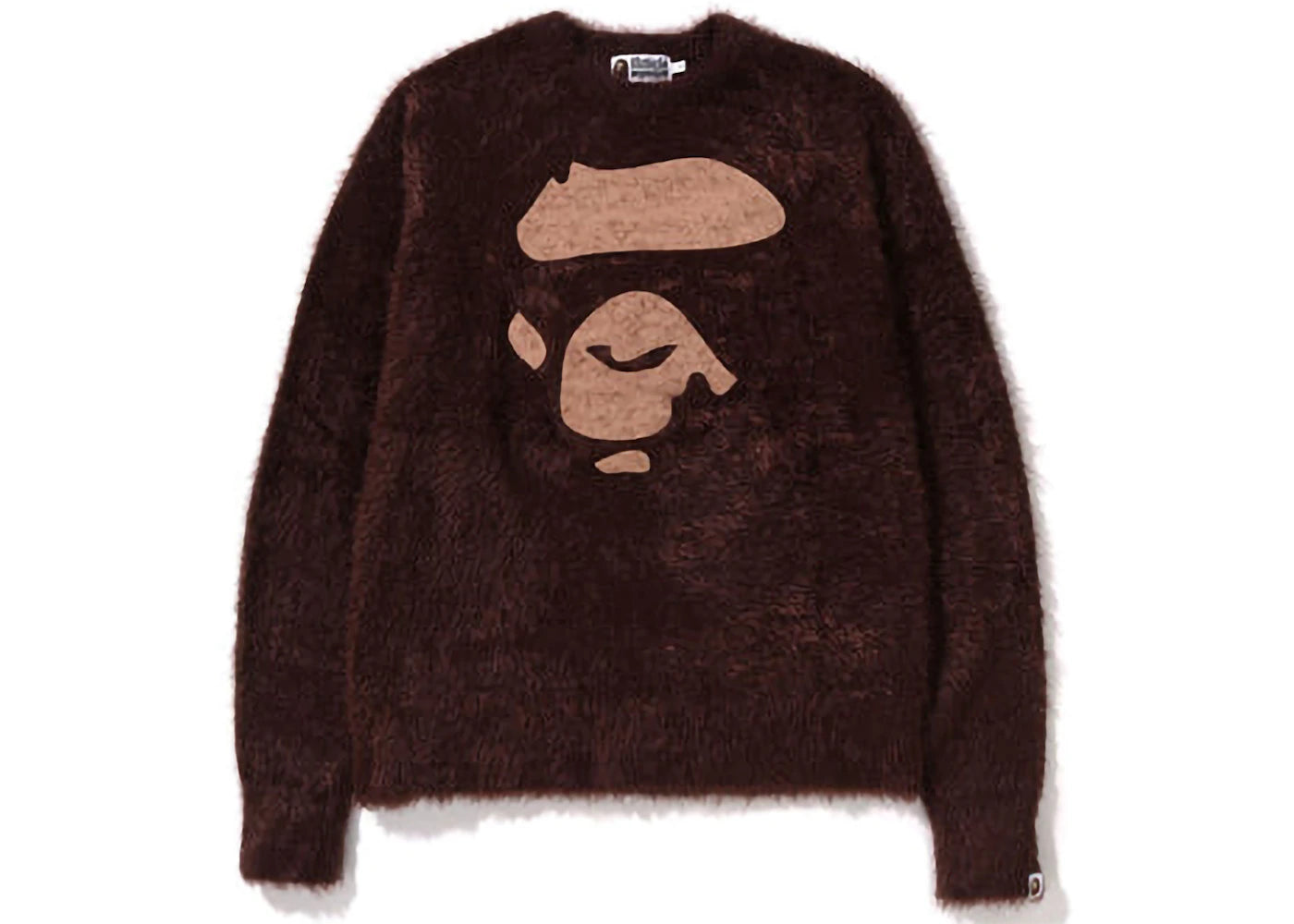 BAPE Ape Face Knit Brown