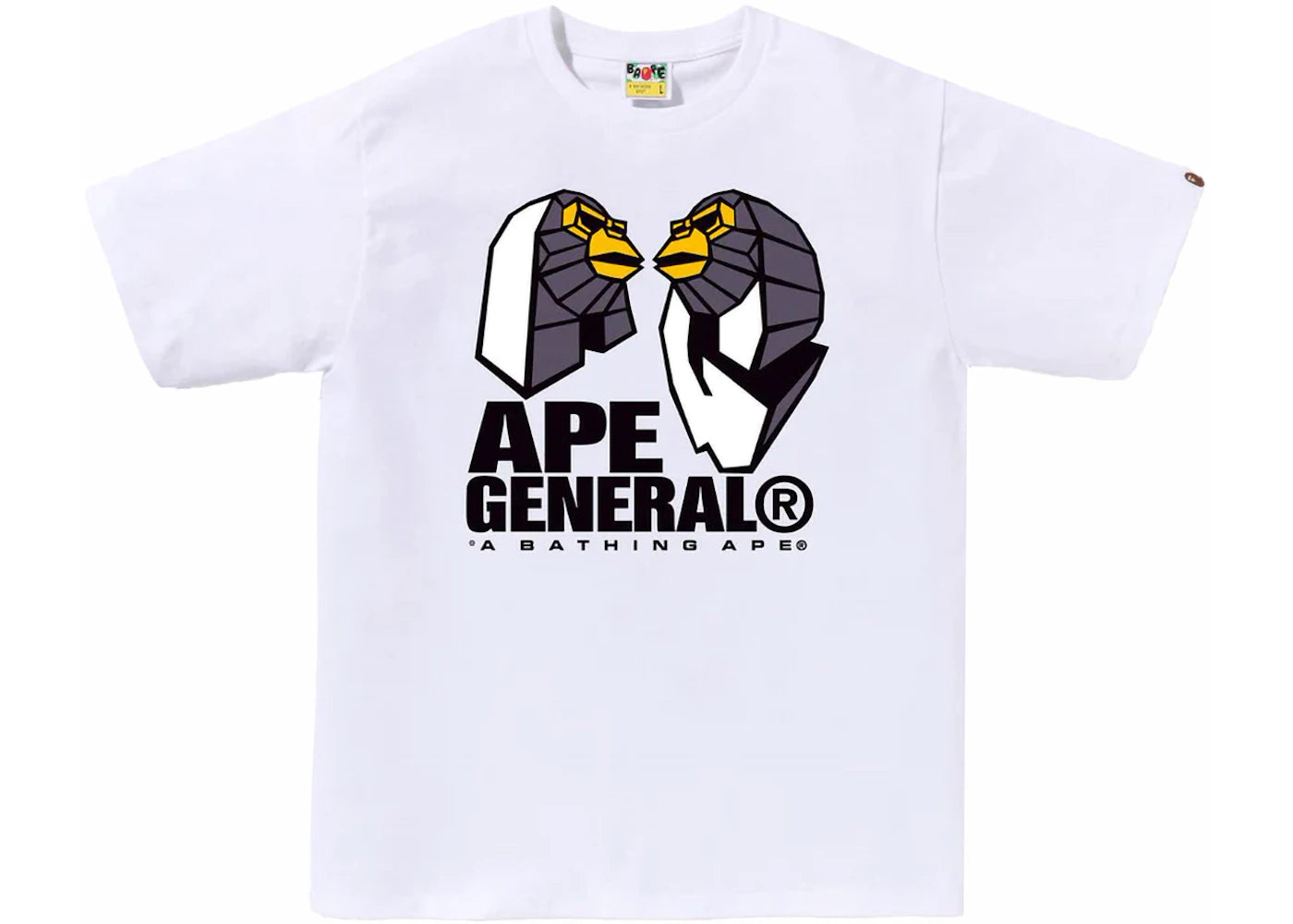 BAPE Ape General Tee White