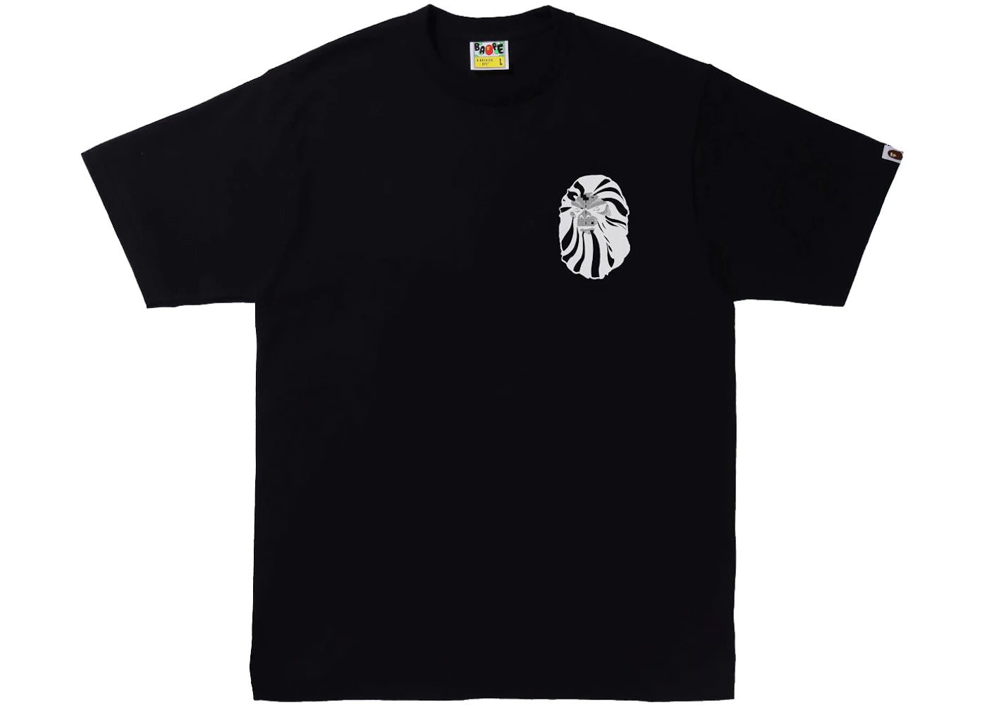 BAPE Ape Head 1 Tee Black