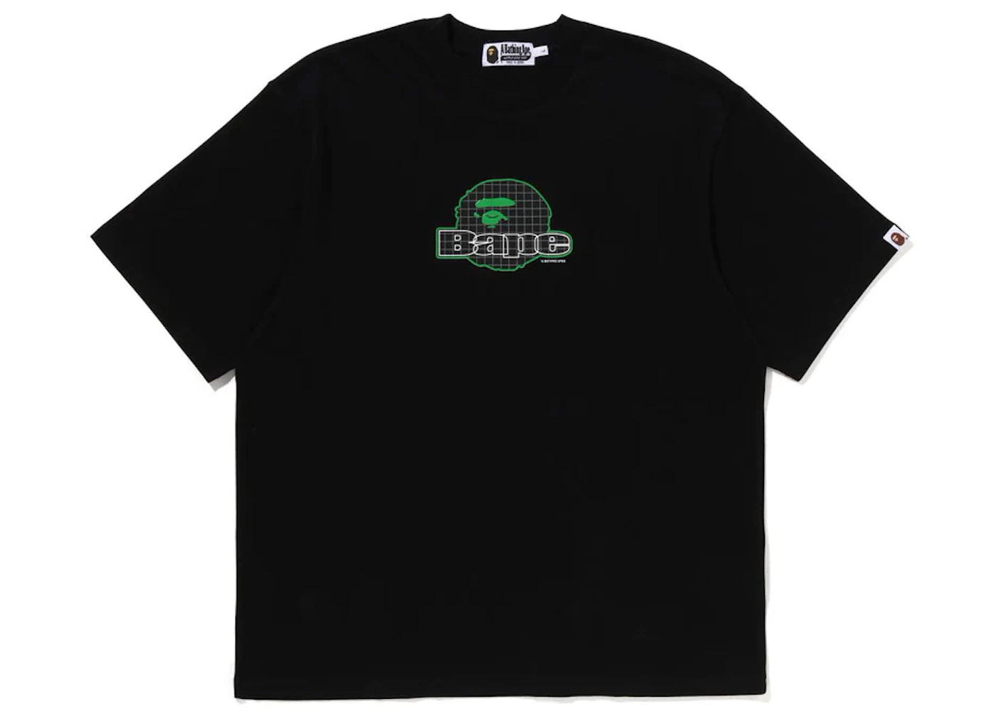 BAPE Ape Head Bape Relaxed Fit Tee Black
