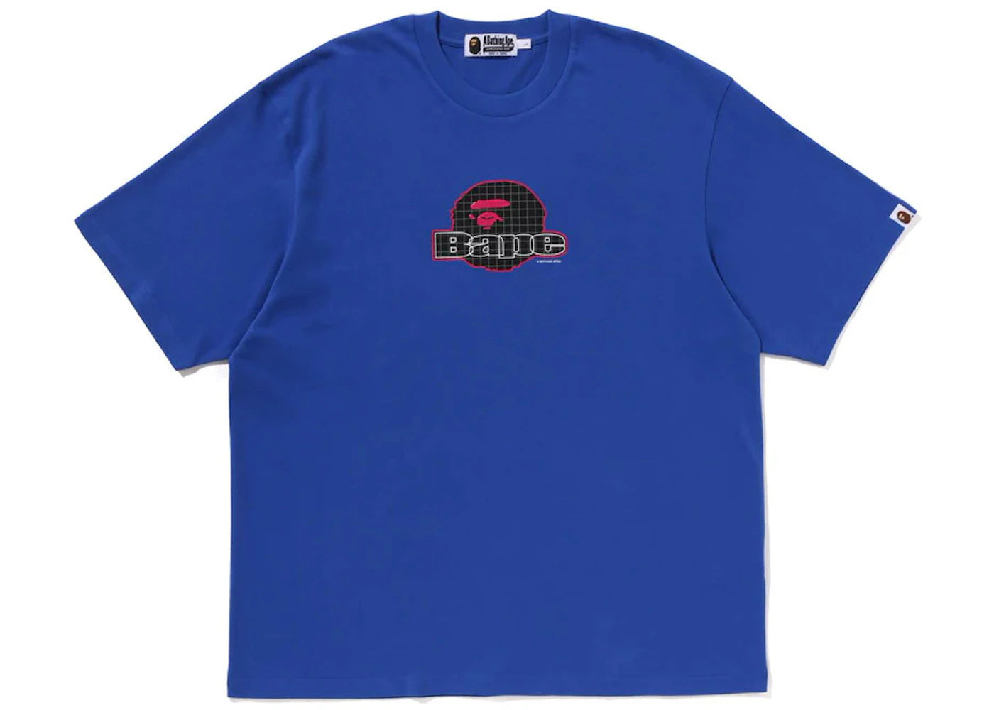 BAPE Ape Head Bape Relaxed Fit Tee Blue