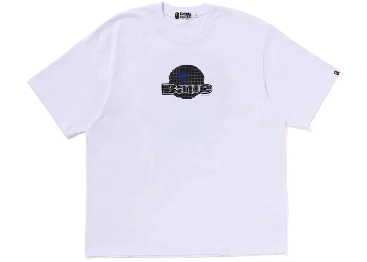 BAPE Ape Head Bape Relaxed Fit Tee White