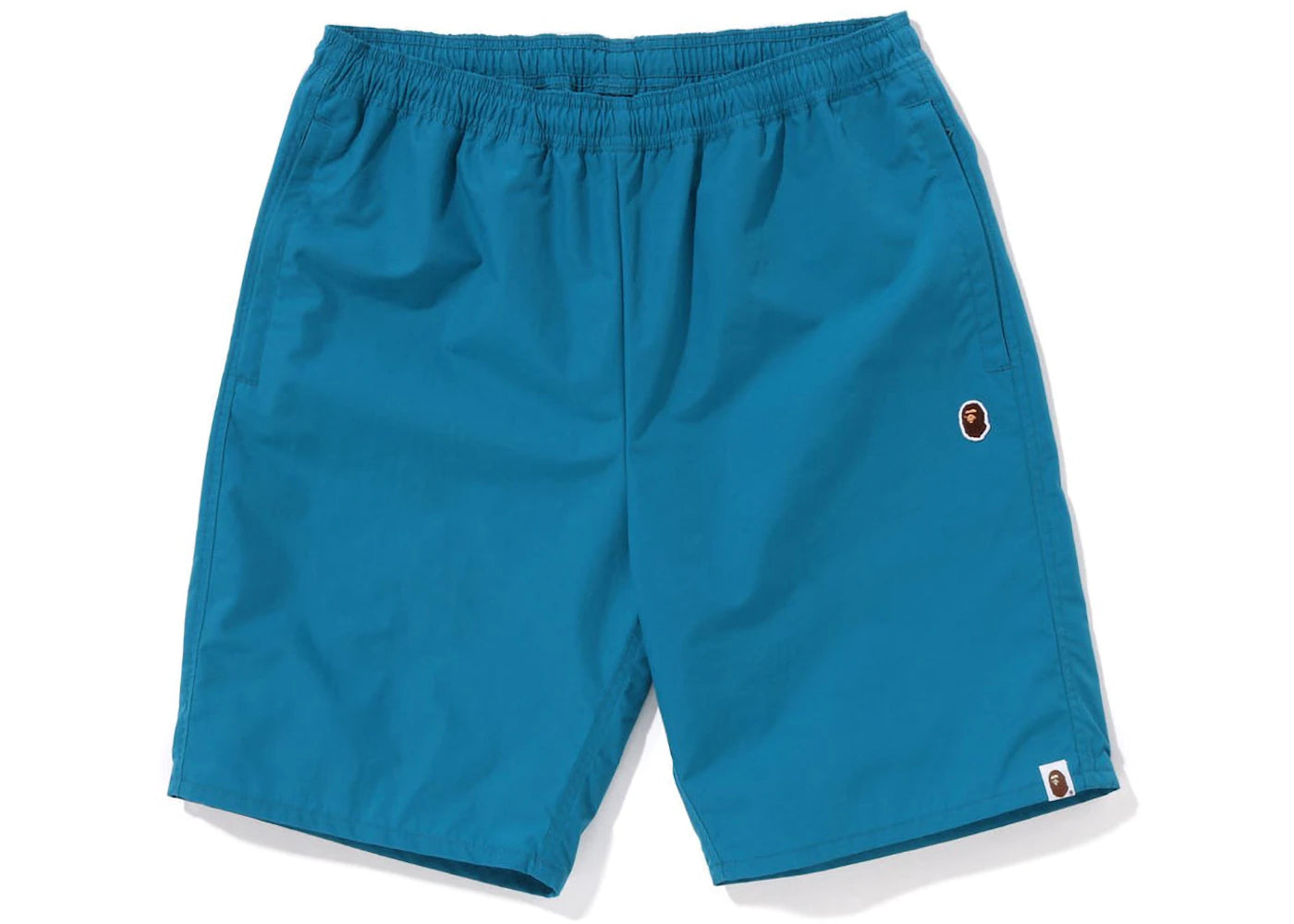 BAPE Ape Head Beach Shorts Blue