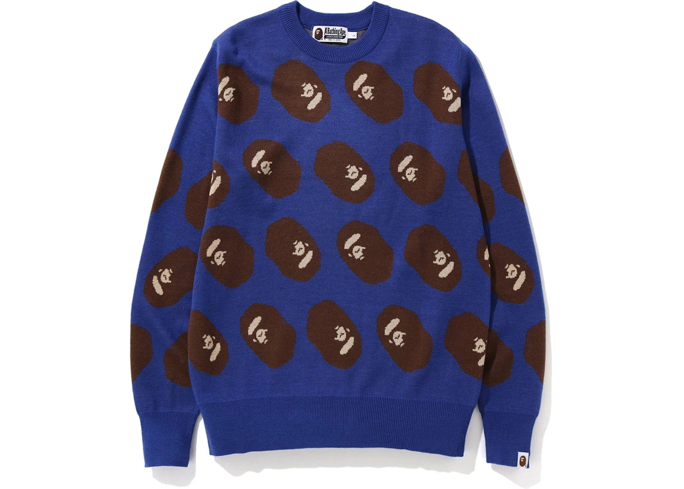 BAPE Ape Head Knit Blue