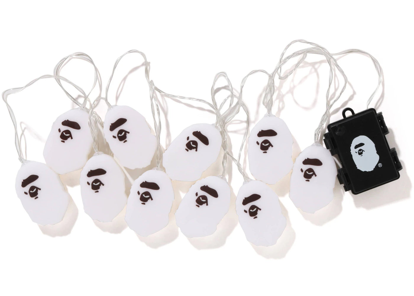 BAPE Ape Head Led Garland Light Yellow