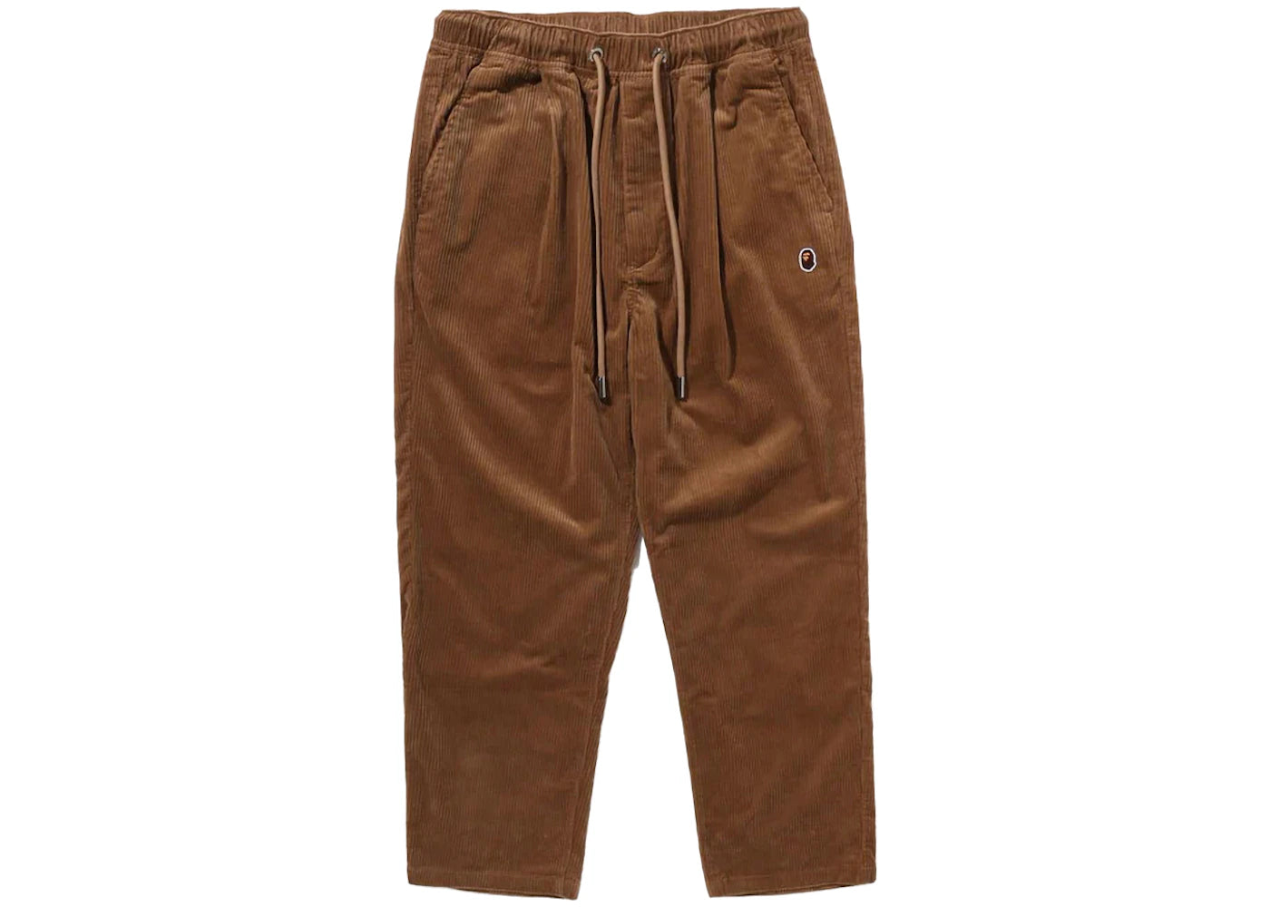 BAPE Ape Head One Point Corduroy Chef Pants Beige